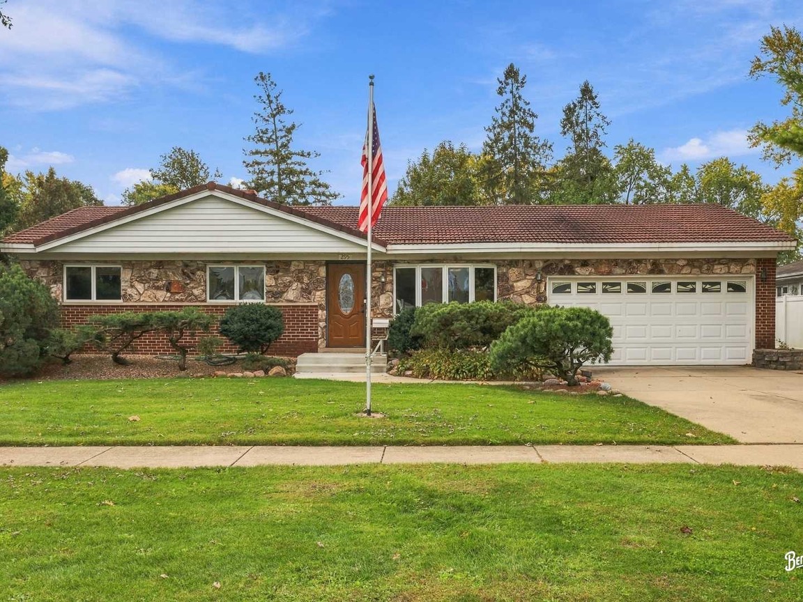 Exterior before: real listing photo